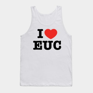 I Love EUC Electric Unicycle Cool Tank Top